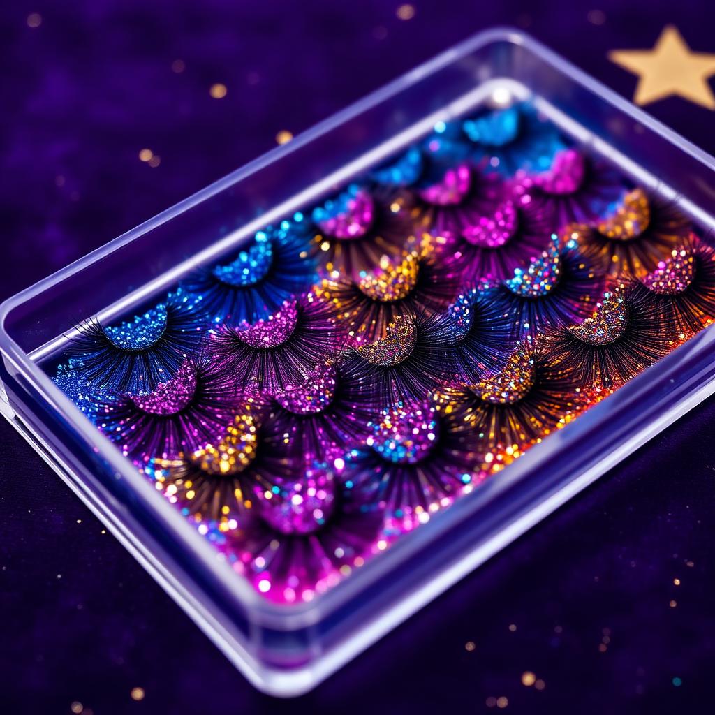 Glitter Eyelash Clusters — D 10mm