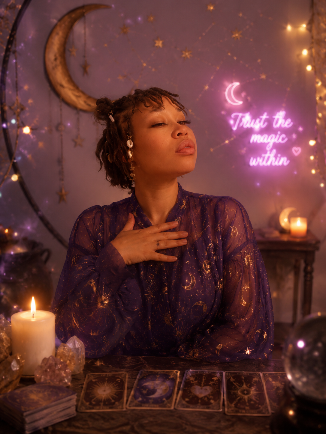 LaVonna Laster, intuitive tarot reader